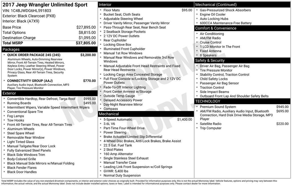 2017 Jeep Wrangler Unlimited Sport Blue Certified 4WD Near Milwaukee WI