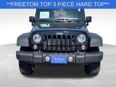 2017 Jeep Wrangler Unlimited Sport Blue Certified 4WD Near Milwaukee WI