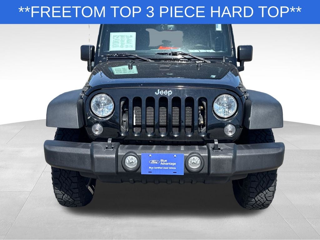 2017 Jeep Wrangler Unlimited Sport Blue Certified 4WD Near Milwaukee WI