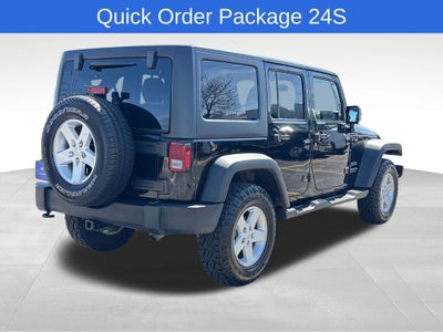 2017 Jeep Wrangler Unlimited Sport Blue Certified 4WD Near Milwaukee WI