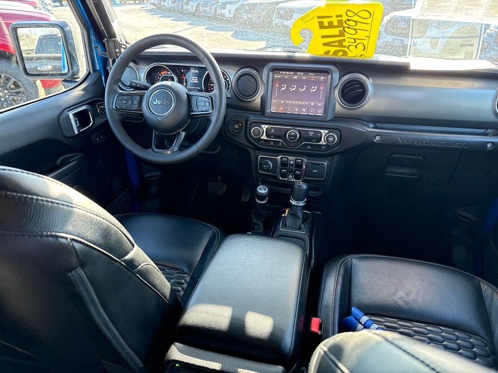 2023 Jeep Wrangler Sport S Blue Certified 4WD Near Milwaukee WI