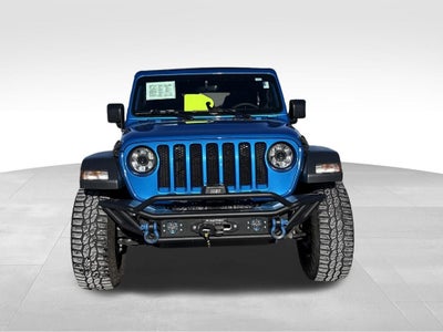 2023 Jeep Wrangler Sport S Blue Certified 4WD Near Milwaukee WI