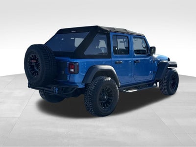2023 Jeep Wrangler Sport S Blue Certified 4WD Near Milwaukee WI