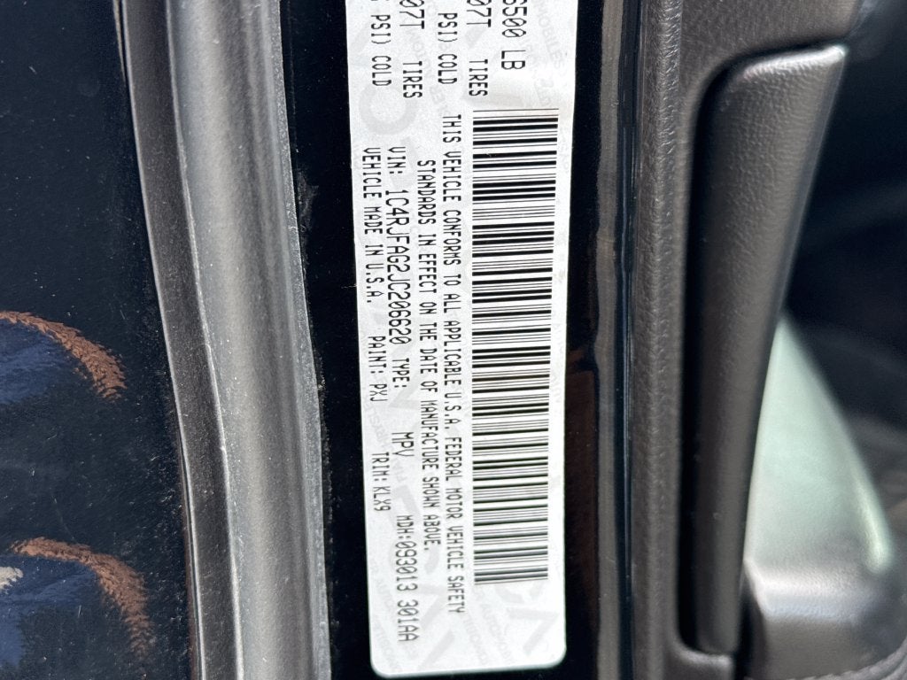 2018 Jeep Grand Cherokee Altitude 4X4 V6