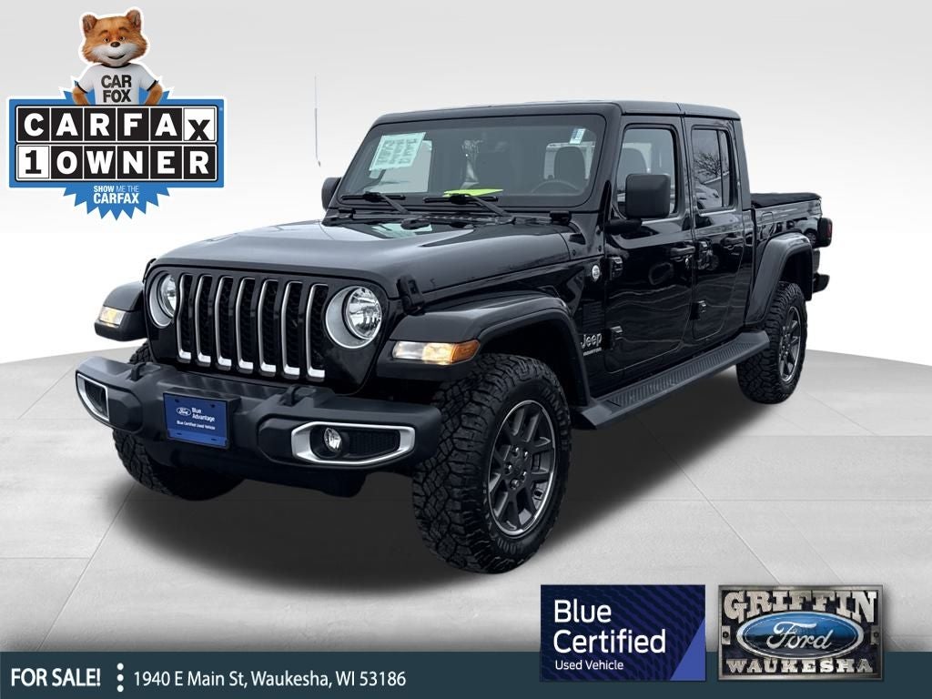 2020 Jeep Gladiator Overland Blue Certified 4WD Near Milwaukee WI