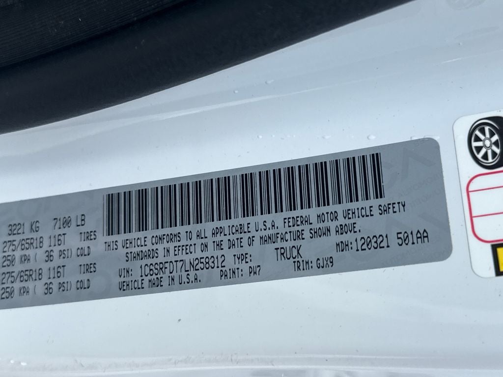 2020 RAM 1500 Laramie