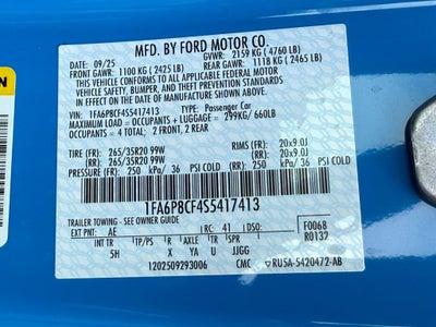 2025 Ford Mustang GT Premium