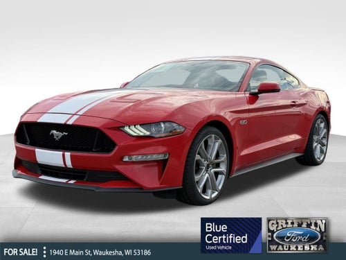2019 Ford Mustang GT Premium Blue Certified Near Milwaukee WI
