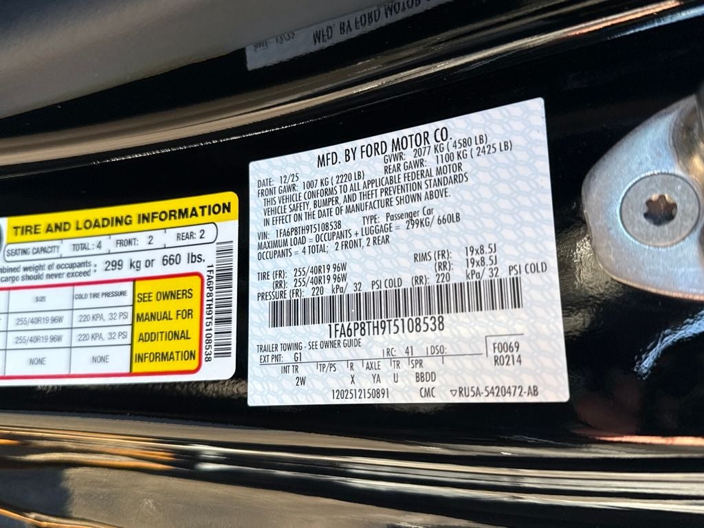 2026 Ford Mustang EcoBoost