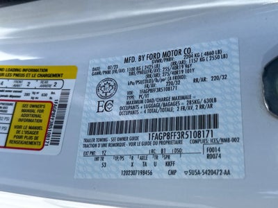 2024 Ford Mustang GT Premium Performance Package Certified Near Milwaukee WI