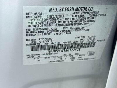 2008 Ford Taurus SEL Near Milwaukee WI