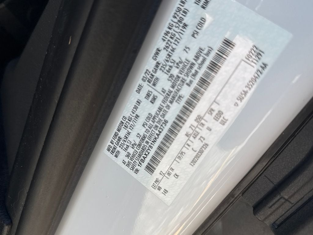 2022 Ford Transit-350 XLT Blue Certified Near Milwaukee WI