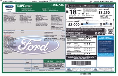 2018 Ford Explorer XLT FORD BLUE CERTIFIED