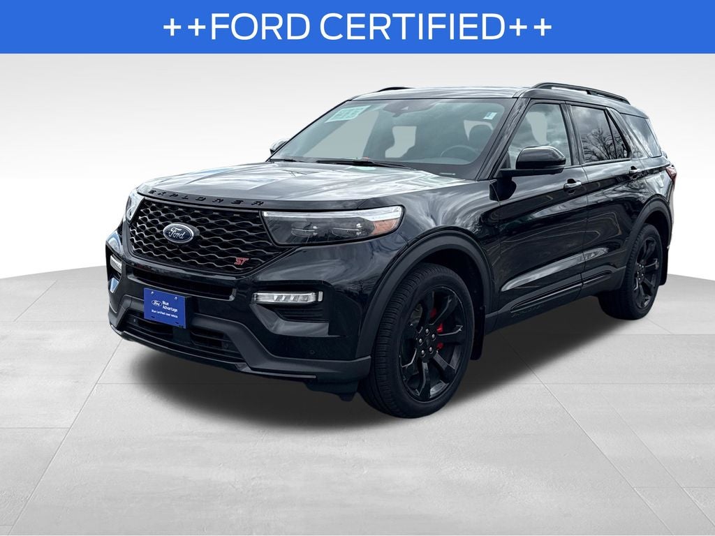 2022 Ford Explorer ST Blue Certified 4WD Near Milwaukee WI