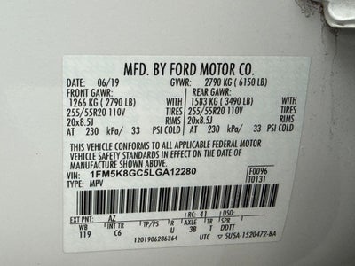 2020 Ford Explorer ST Blue Certified 4WD Near Milwaukee WI