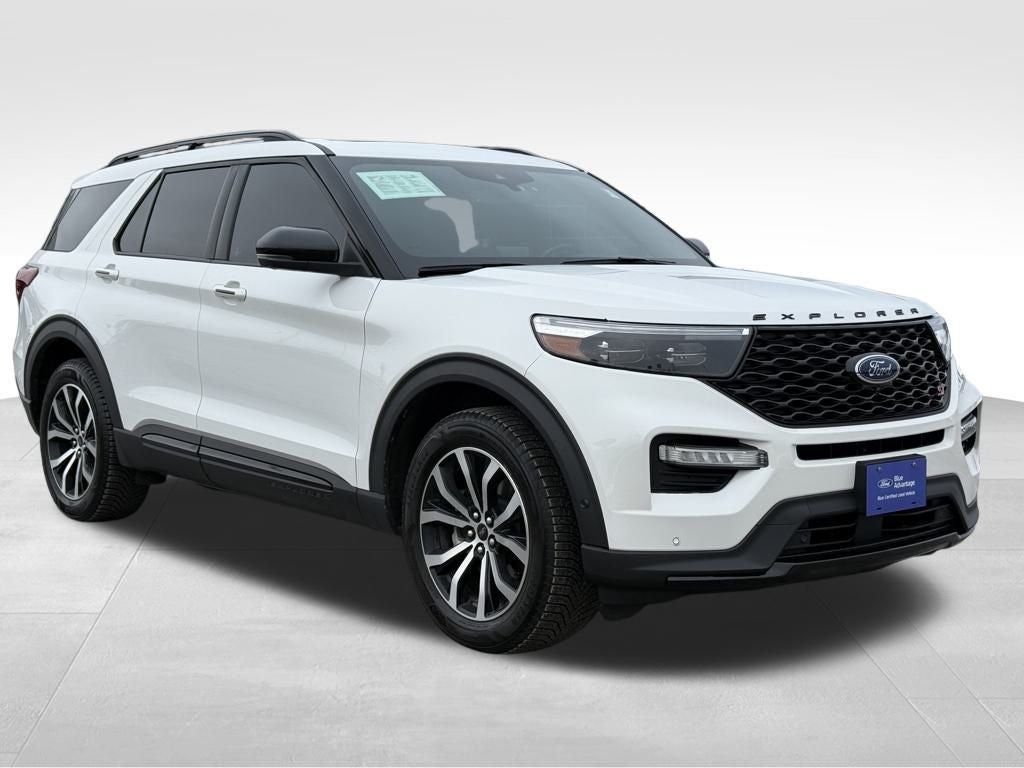 2020 Ford Explorer ST Blue Certified 4WD Near Milwaukee WI