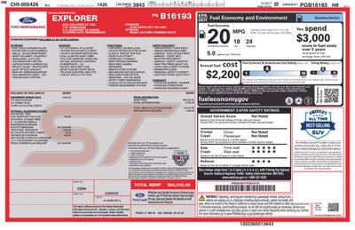 2023 Ford Explorer ST Certified 4WD Near Milwaukee WI