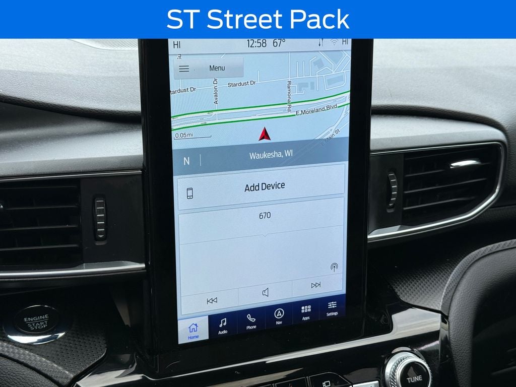2022 Ford Explorer ST FORD BLUE CERTIFIED