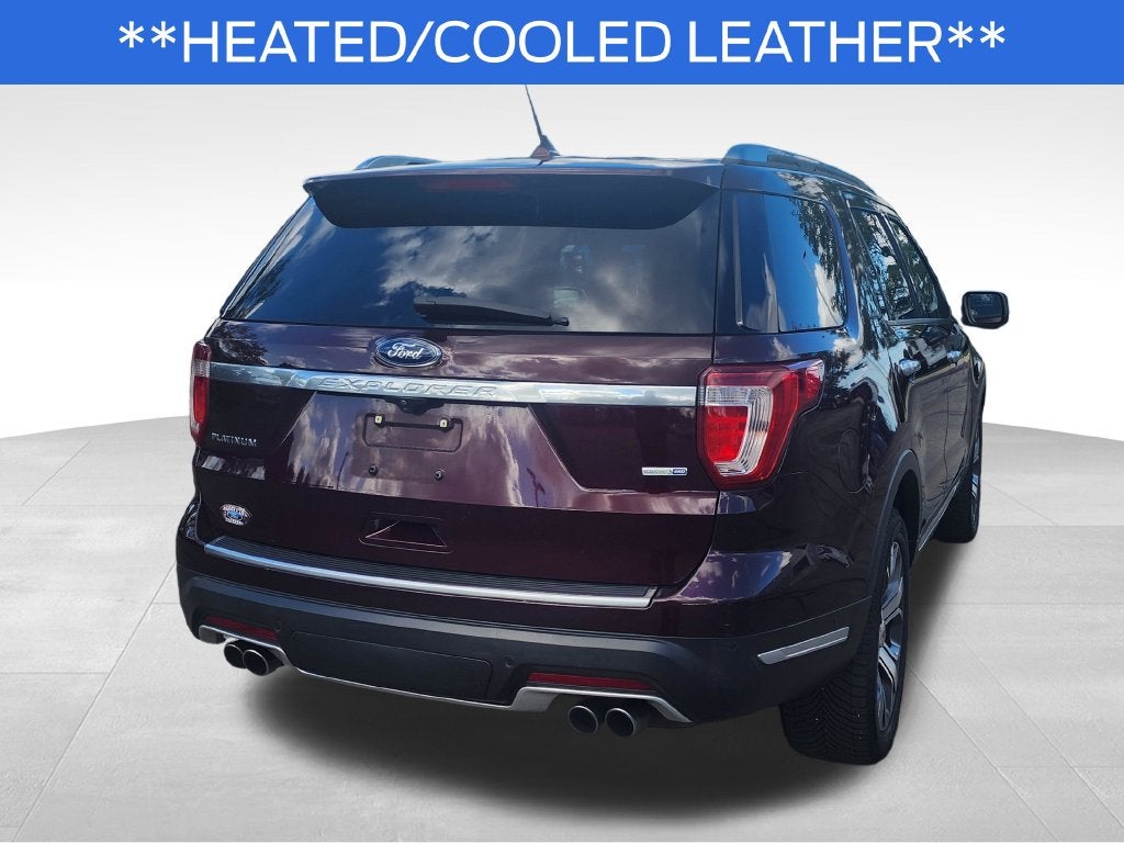 2018 Ford Explorer Platinum FORD BLUE CERTIFIED