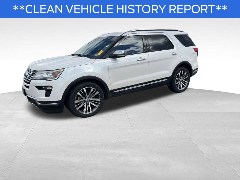 2019 Ford Explorer Platinum FORD BLUE CERTIFIED