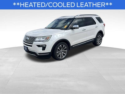 2019 Ford Explorer Platinum FORD BLUE CERTIFIED