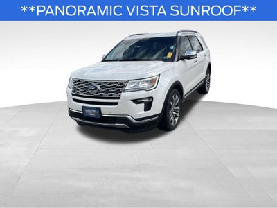 2019 Ford Explorer Platinum FORD BLUE CERTIFIED
