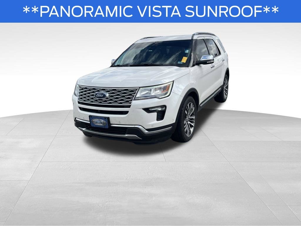 2019 Ford Explorer Platinum FORD BLUE CERTIFIED