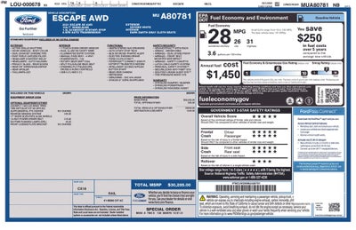 2021 Ford Escape SE Blue Certified AWD Near Milwaukee WI
