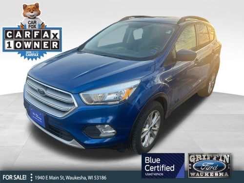 2018 Ford Escape SE Blue Certified 4WD Near Milwaukee WI