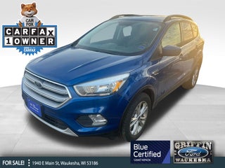 2018 Ford Escape SE Blue Certified 4WD Near Milwaukee WI