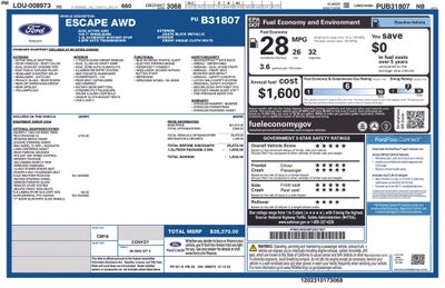 2023 Ford Escape Active Certified AWD Near Milwaukee WI