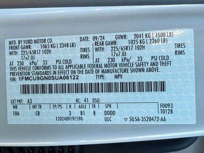 2025 Ford Escape Active Certified AWD Near Milwaukee WI