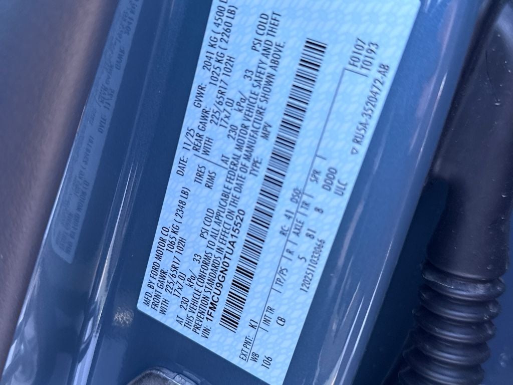 2026 Ford Escape Active