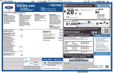 2023 Ford Escape Active Certified AWD Near Milwaukee WI
