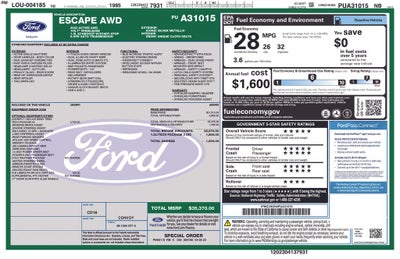 2023 Ford Escape Active Certified AWD Near Milwaukee WI