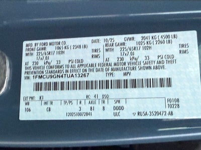 2026 Ford Escape Active