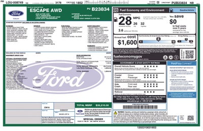 2023 Ford Escape Active Certified AWD Near Milwaukee WI