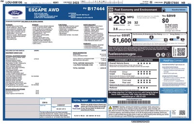 2023 Ford Escape Active Certified AWD Near Milwaukee WI