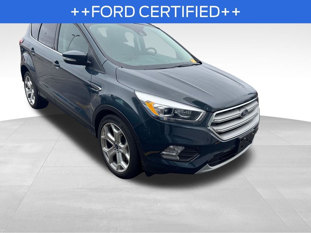 2019 Ford Escape Titanium Blue Certified 4WD Near Milwaukee WI