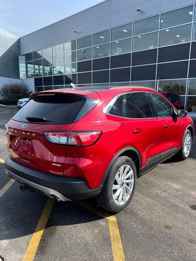 2021 Ford Escape Titanium Blue Certified AWD Near Milwaukee WI