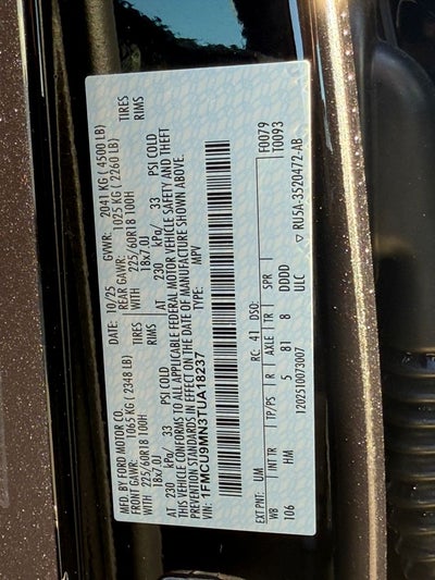 2026 Ford Escape ST-Line