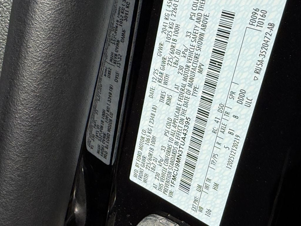 2026 Ford Escape ST-Line