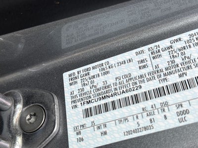 2024 Ford Escape ST-Line Certified AWD Near Milwaukee WI