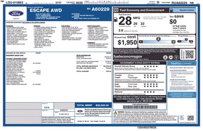 2024 Ford Escape ST-Line Certified AWD Near Milwaukee WI