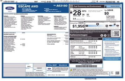 2024 Ford Escape ST-Line Certified AWD Near Milwaukee WI