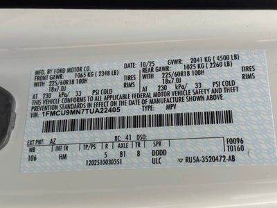 2026 Ford Escape ST-Line