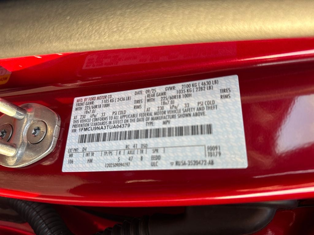 2026 Ford Escape ST-Line Select