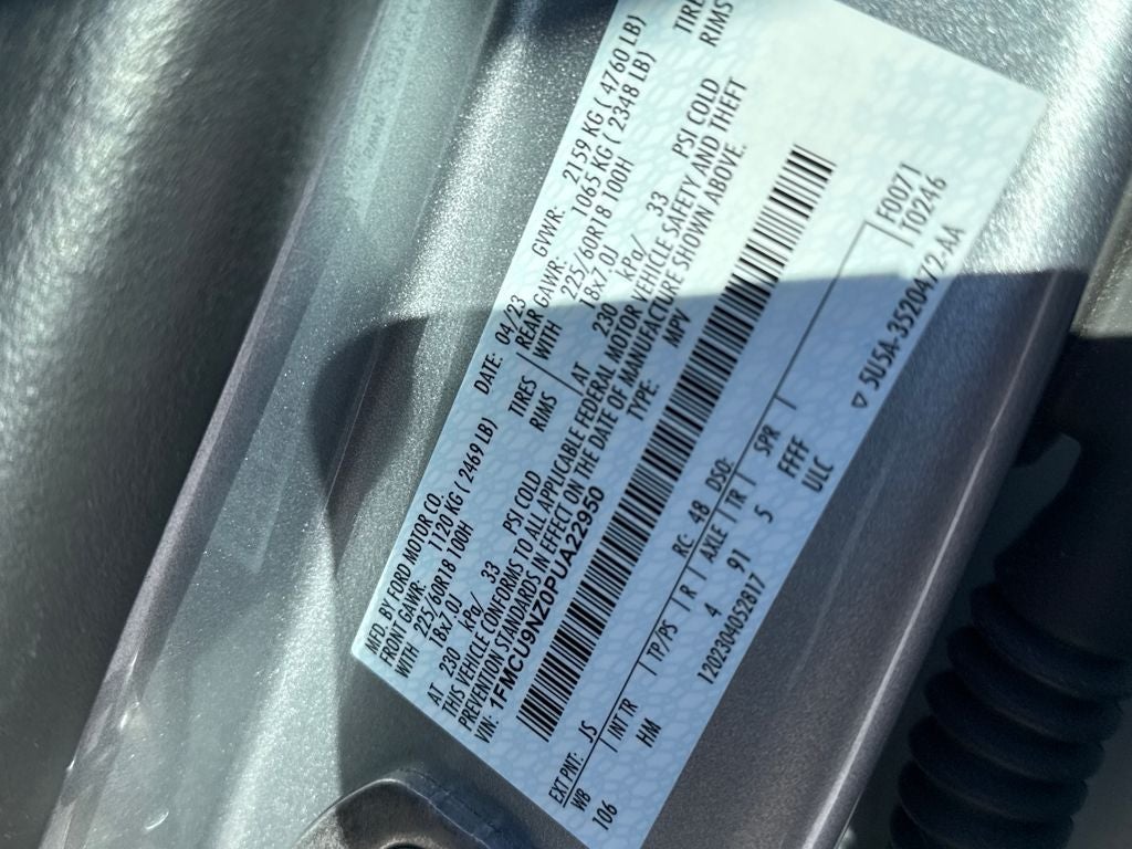 2023 Ford Escape Hybrid ST-Line Select Certified AWD Near Milwaukee WI