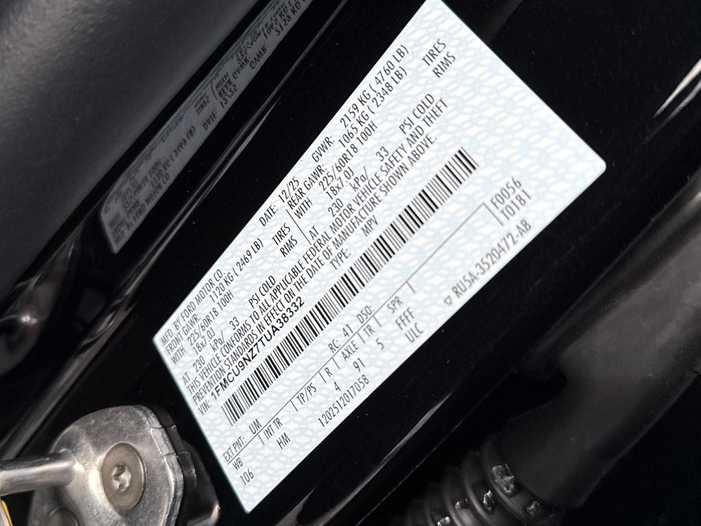 2026 Ford Escape Hybrid ST-Line Select