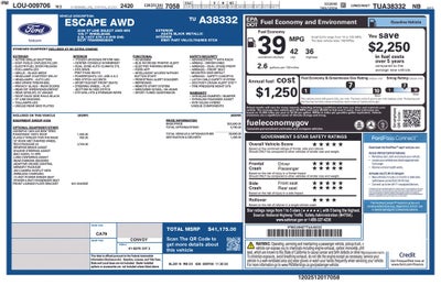 2026 Ford Escape Hybrid ST-Line Select